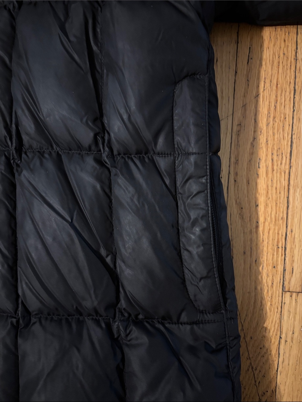 The North Face Women’s Metropolis Down Quilted Parka Jacket - Black - Large - Picture 7 of 15